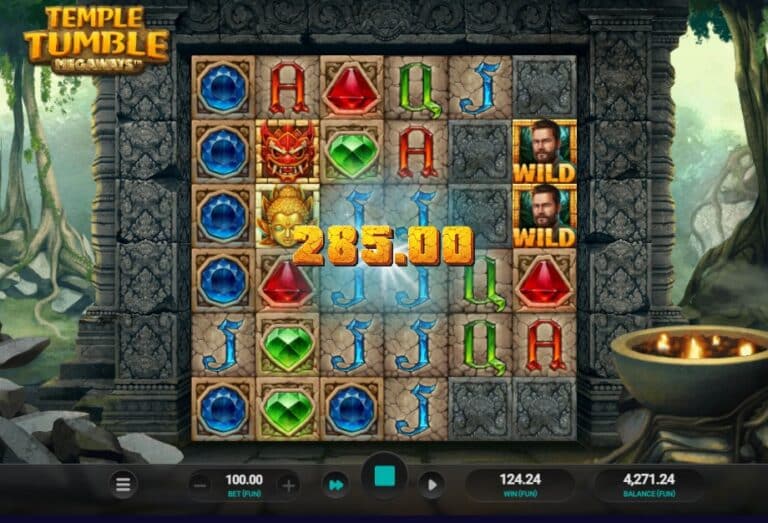 Screenshot 2 van Temple Tumble Megaways